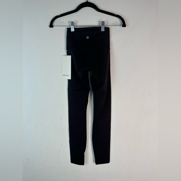 NWT Lululemon Wunder Train HR Tight 25" LW5CQDS Black - Picture 2 of 8